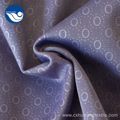 Classical 100% Poly Tricot Soft Embossed Fabric